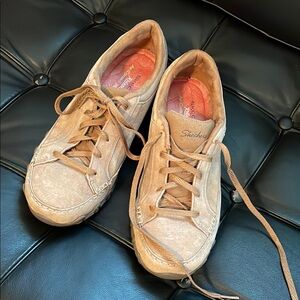 Skechers Light Brown Lace-Up Casual Shoes